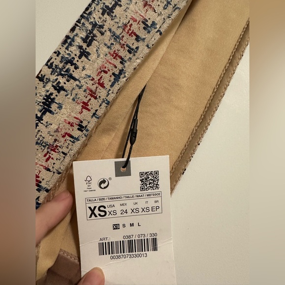 Zara Buttoned Print Overall Dress - Picture 5 of 6